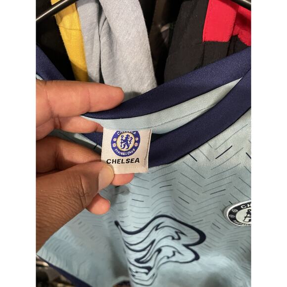 Size Youth L(12-14)- Chelsea FC 2019/20 Away Jersey Christian Pulisic #10 - Picture 3 of 6